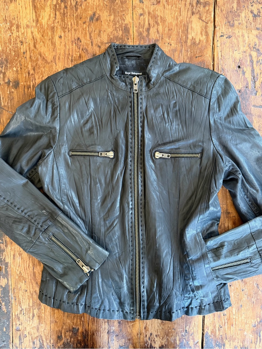 Royal Underground Leather Jacket - small